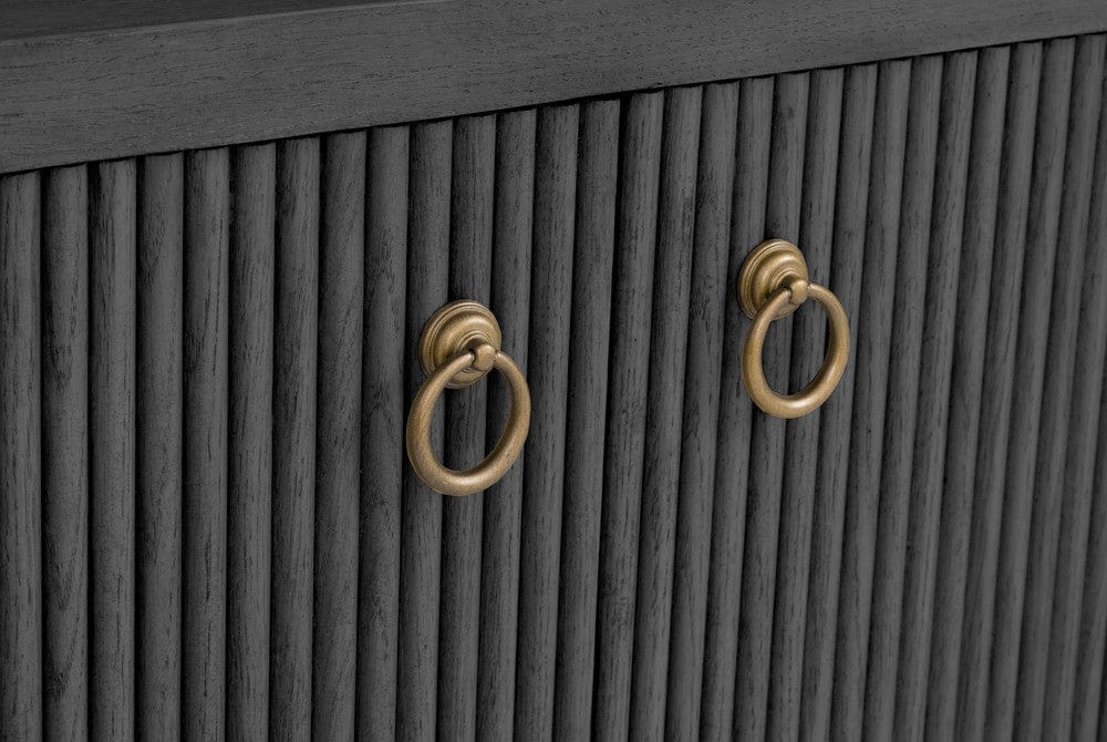 Fairfield Chair Company - Everett Demilune Credenza, Charcoal - 8030-82-C view 8