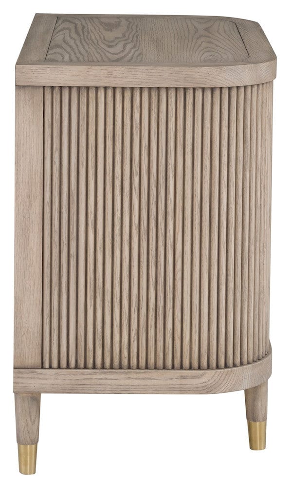 Fairfield Chair Company - Everett Demilune Nightstand, Biscotti - 8030-BS view 5