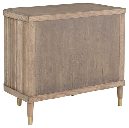 Fairfield Chair Company - Everett Demilune Nightstand, Biscotti - 8030-SN view 3