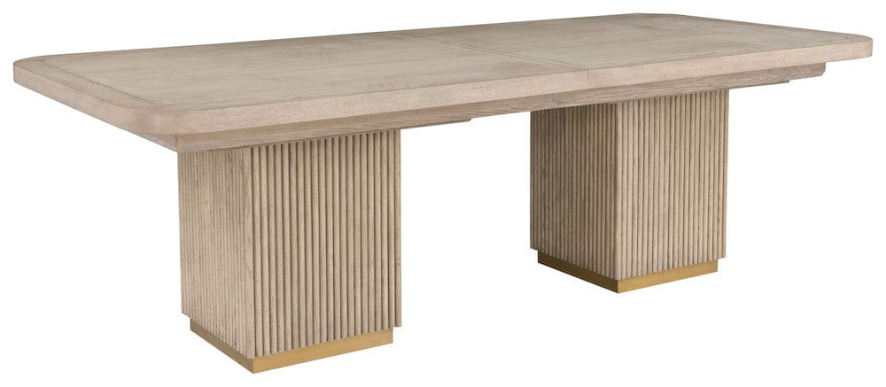 Fairfield Chair Company - Everett Double Pedestal Dining Table, Biscotti - 8030-DT view 1