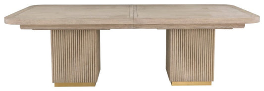 Fairfield Chair Company - Everett Double Pedestal Dining Table, Biscotti - 8030-DT view 2
