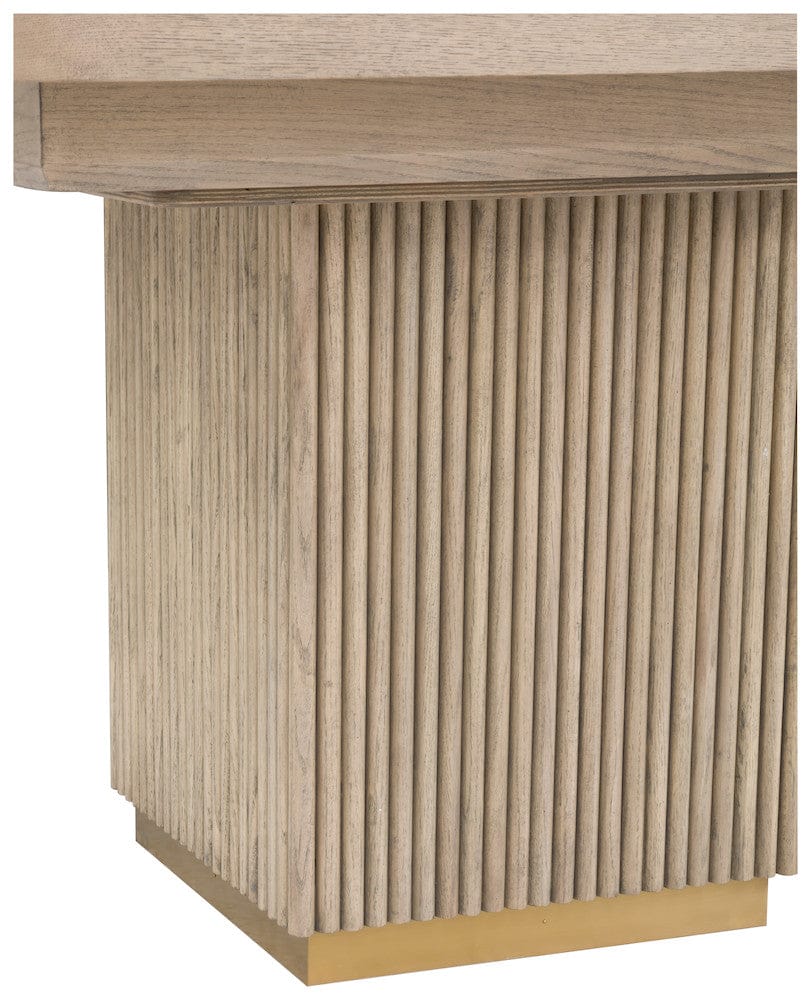 Fairfield Chair Company - Everett Double Pedestal Dining Table, Biscotti - 8030-DT view 6