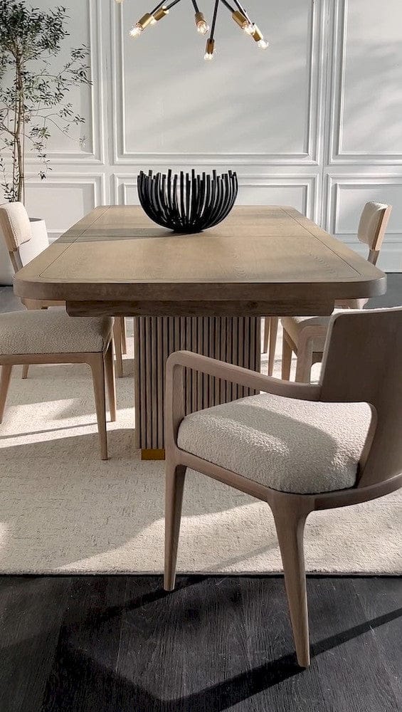 Fairfield Chair Company - Everett Double Pedestal Dining Table, Biscotti - 8030-DT view 10