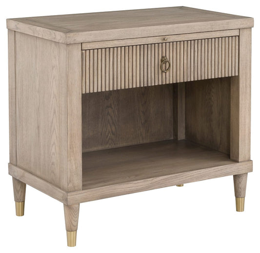 Fairfield Chair Company - Everett Everett One Drawer Rectangular Nightstand, Biscotti - 8030-NS view 1