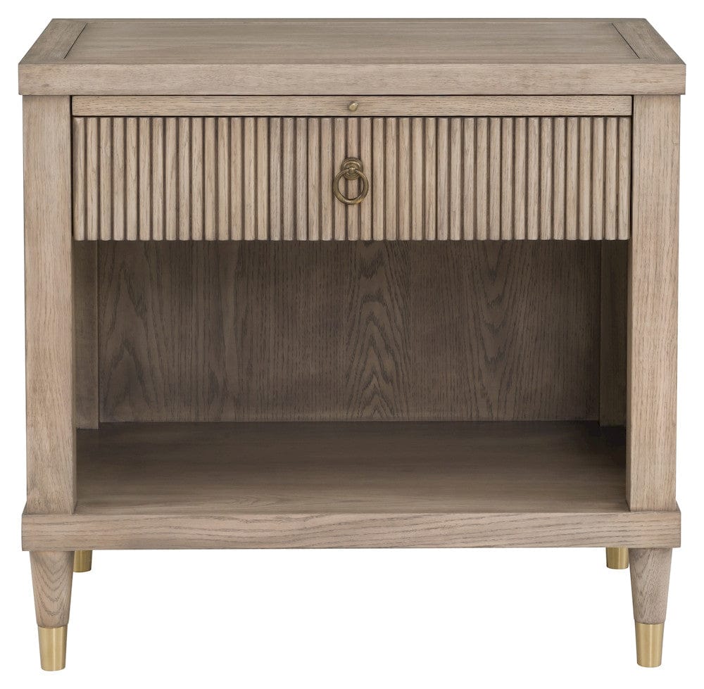 Fairfield Chair Company - Everett Everett One Drawer Rectangular Nightstand, Biscotti - 8030-NS view 4
