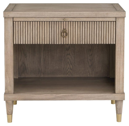 Fairfield Chair Company - Everett Everett One Drawer Rectangular Nightstand, Biscotti - 8030-NS view 4