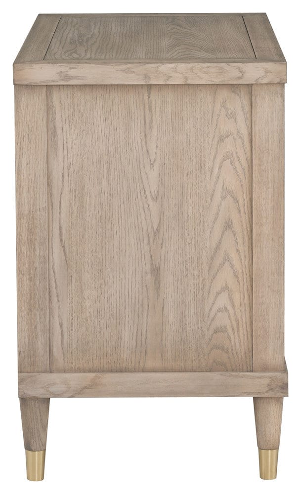 Fairfield Chair Company - Everett Everett One Drawer Rectangular Nightstand, Biscotti - 8030-NS view 5