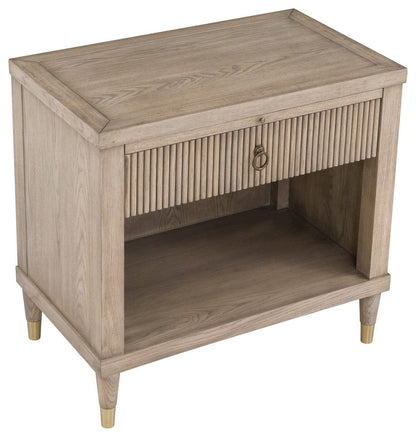 Fairfield Chair Company - Everett Everett One Drawer Rectangular Nightstand, Biscotti - 8030-NS view 6