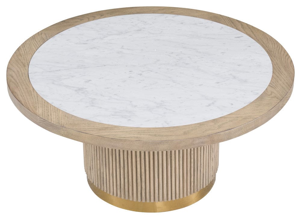 Fairfield Chair Company - Everett Large Round Bunching Cocktail Table, Biscotti - 8030-CK view 2