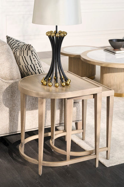 Fairfield Chair Company - Everett Large Round Bunching Cocktail Table, Biscotti - 8030-CK view 7