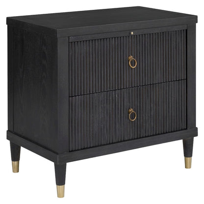 Fairfield Chair Company - Everett Nightstand, Charcoal - 8030-95-C view 1