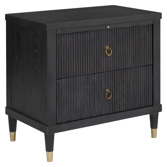Fairfield Chair Company - Everett Nightstand, Charcoal - 8030-95-C view 1