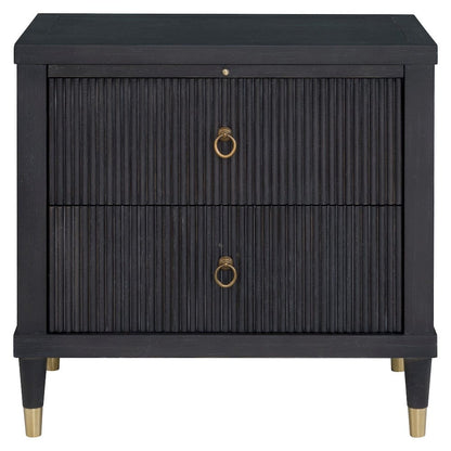 Fairfield Chair Company - Everett Nightstand, Charcoal - 8030-95-C view 4