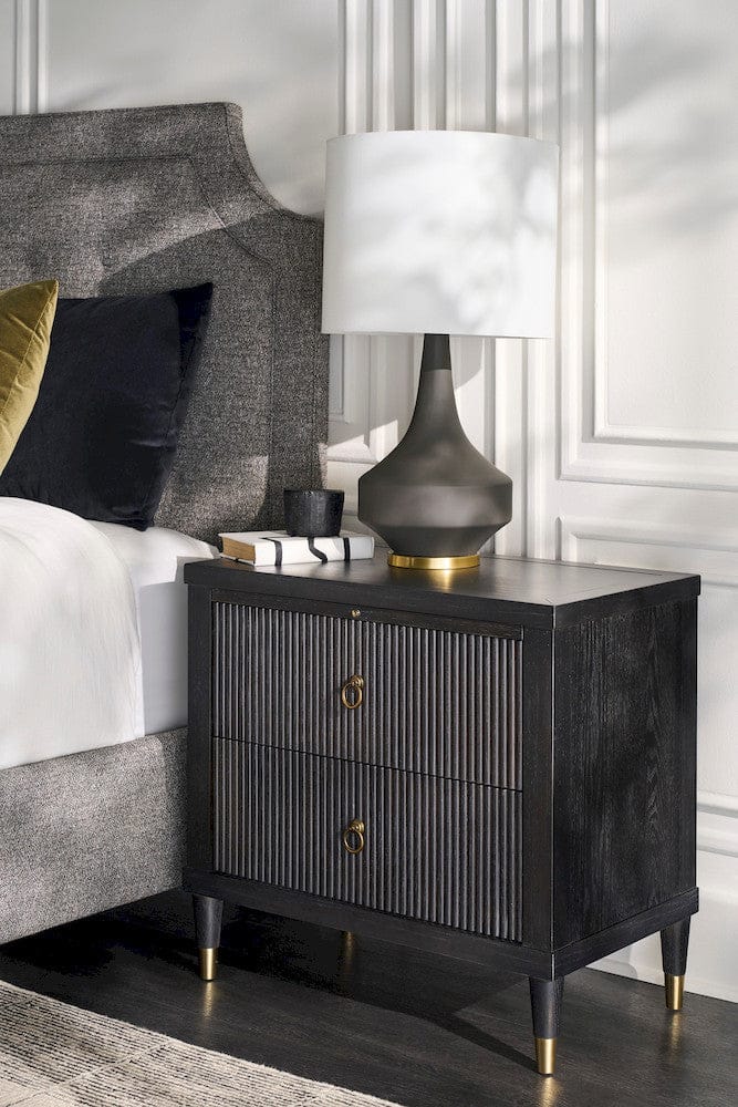 Fairfield Chair Company - Everett Nightstand, Charcoal - 8030-95-C view 12