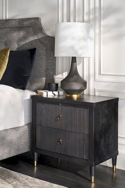 Fairfield Chair Company - Everett Nightstand, Charcoal - 8030-95-C view 12