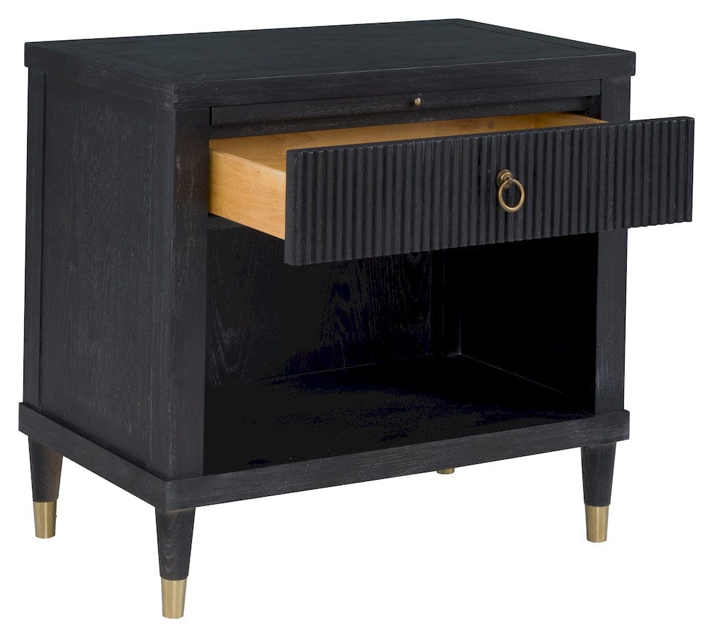 Fairfield Chair Company - Everett One Drawer Rectangular Nightstand, Charcoal - 8030-NS-C view 2