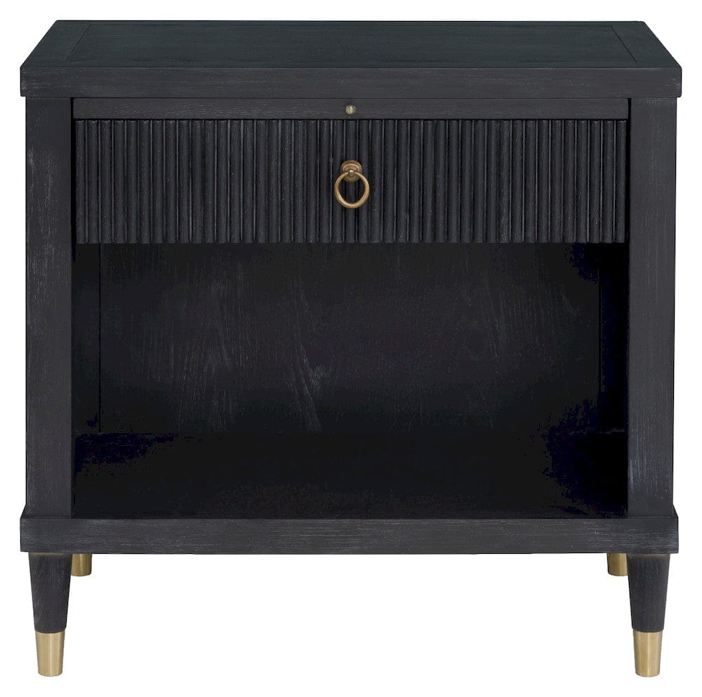 Fairfield Chair Company - Everett One Drawer Rectangular Nightstand, Charcoal - 8030-NS-C view 4