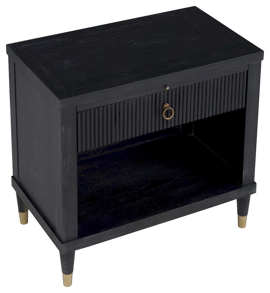 Fairfield Chair Company - Everett One Drawer Rectangular Nightstand, Charcoal - 8030-NS-C view 6