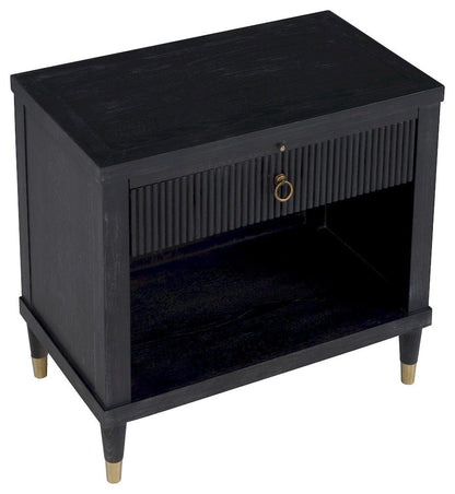Fairfield Chair Company - Everett One Drawer Rectangular Nightstand, Charcoal - 8030-NS-C view 6