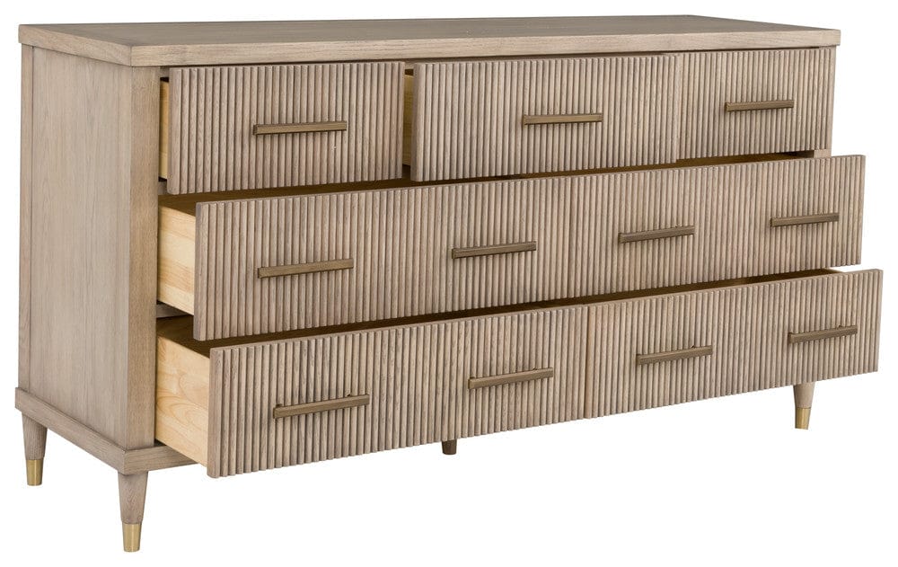 Fairfield Chair Company - Everett Seven Drawer Dresser, Biscotti - 8030-DC view 2