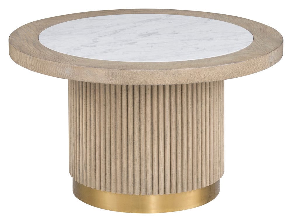 Fairfield Chair Company - Everett Small Round Bunching Cocktail Table, Biscotti - 8030-CT view 1