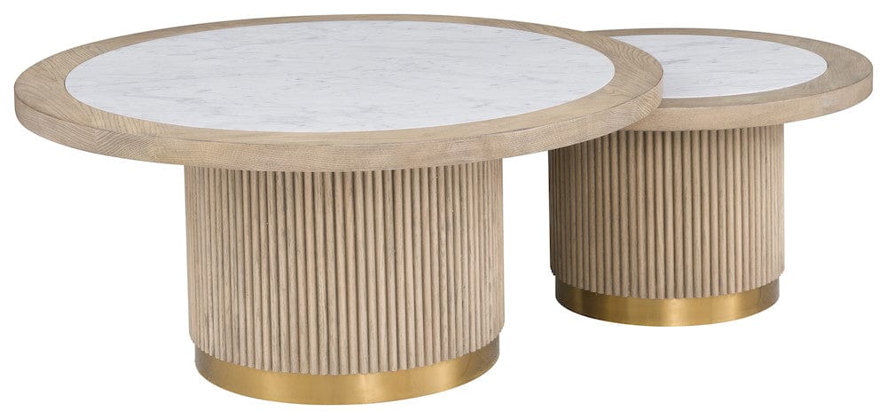 Fairfield Chair Company - Everett Small Round Bunching Cocktail Table, Biscotti - 8030-CT view 5