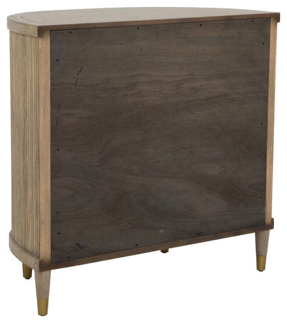 Fairfield Chair Company - Everett Three Drawer Demilune Chest, Biscotti - 8030-AC view 3