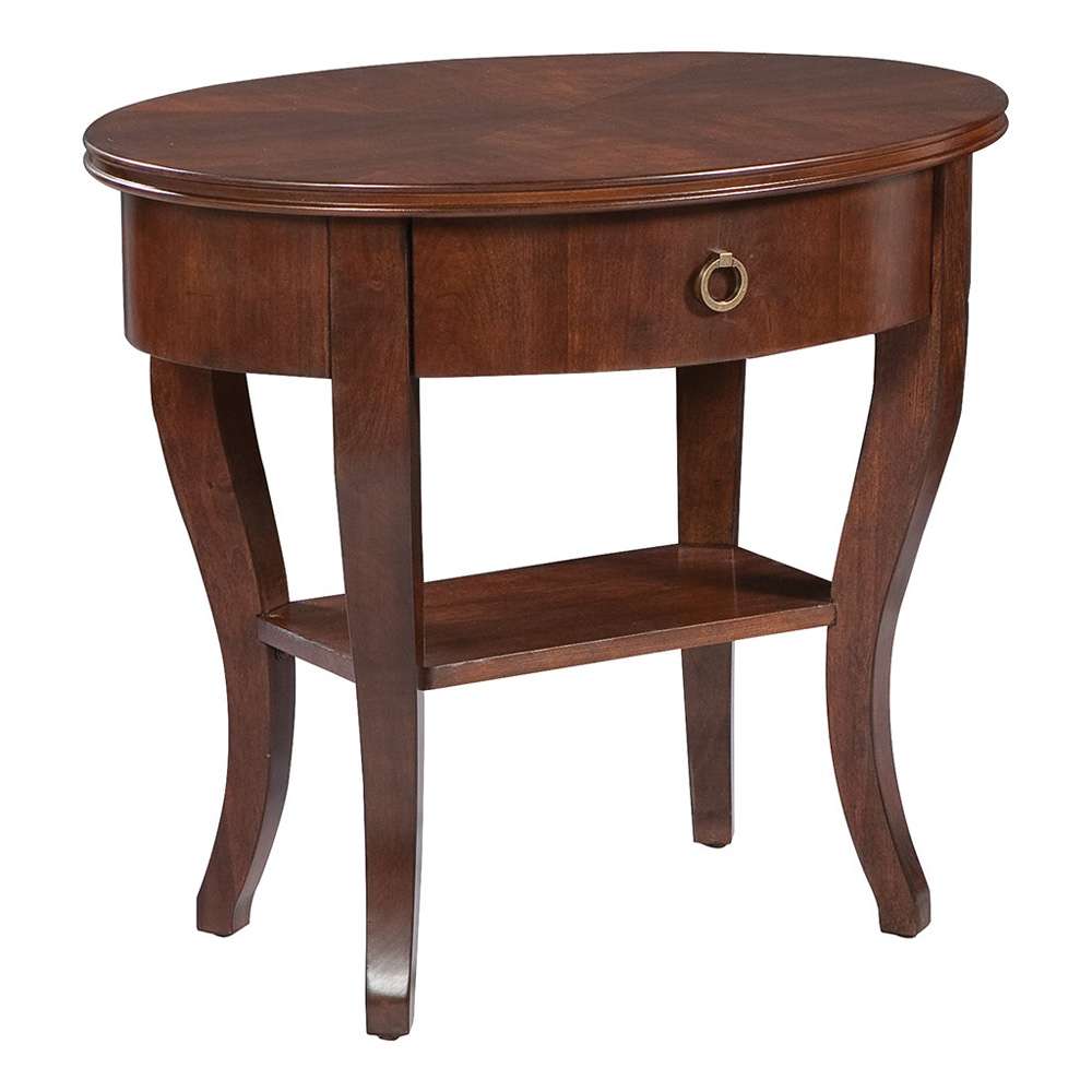 Fairfield Chair Company - Grandview Oval End Table - 8115-47 veiw 1