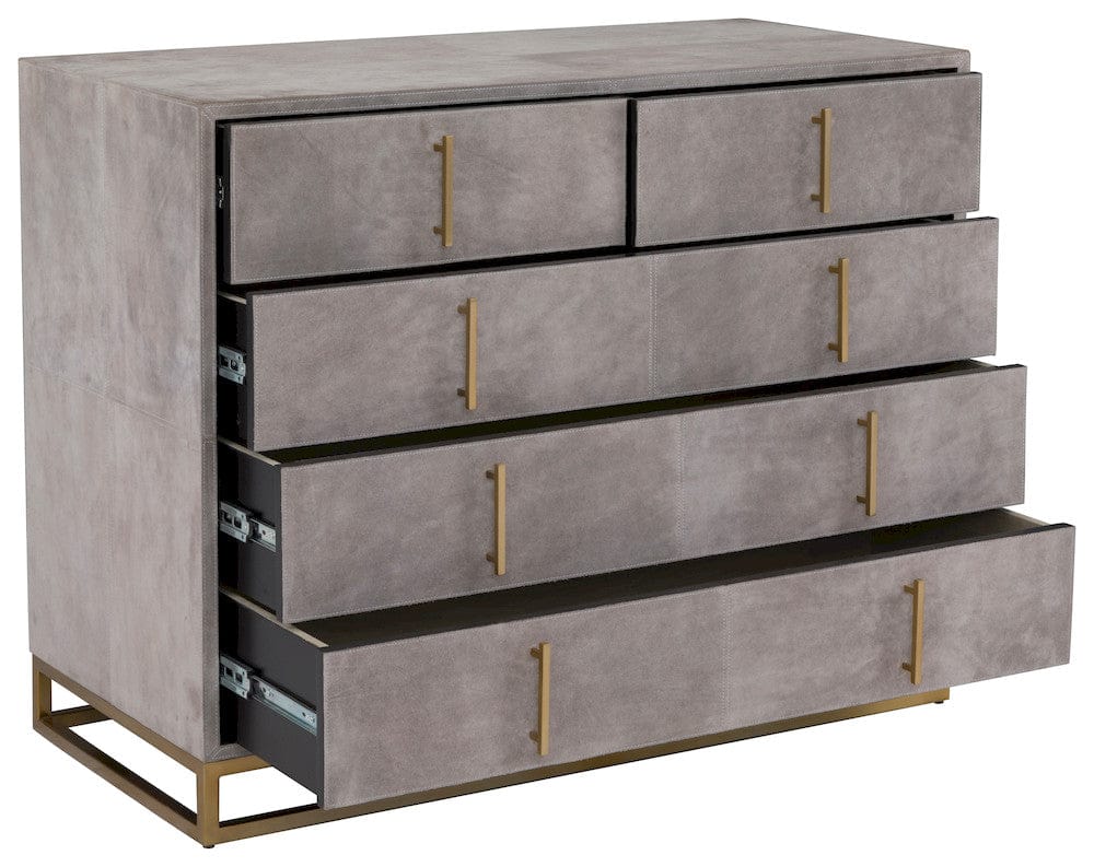 Fairfield Chair Company - Hyde Five Drawer Chest - 8042-AC view 2