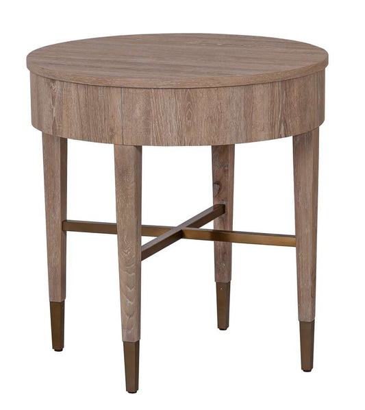 Fairfield Chair Company - La Jolla Round End Table - 4159-19 veiw 1