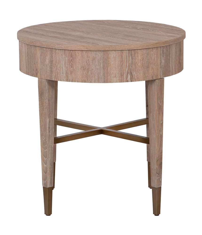 Fairfield Chair Company - La Jolla Round End Table - 4159-19 veiw 2