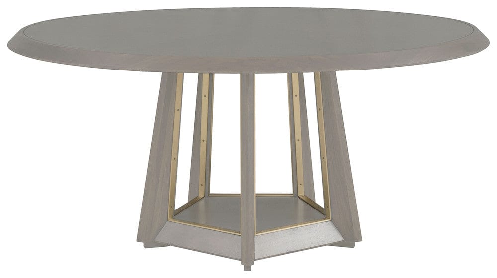 Fairfield Chair Company - Libby Langdon Benjamin Dining Table, Sheer Dove - 6335-72-9 view 1