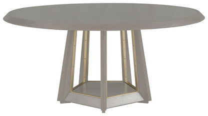 Fairfield Chair Company - Libby Langdon Benjamin Dining Table, Sheer Dove - 6335-72-9 view 1