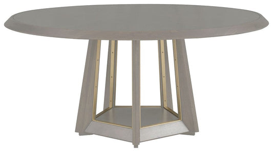 Fairfield Chair Company - Libby Langdon Benjamin Dining Table, Sheer Dove - 6335-72-9 view 1