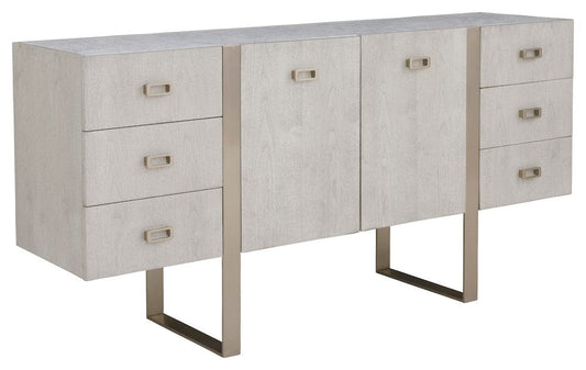 Fairfield Chair Company - Libby Langdon Carlson Credenza, Sheer Dove - 6336-17-9 view 1