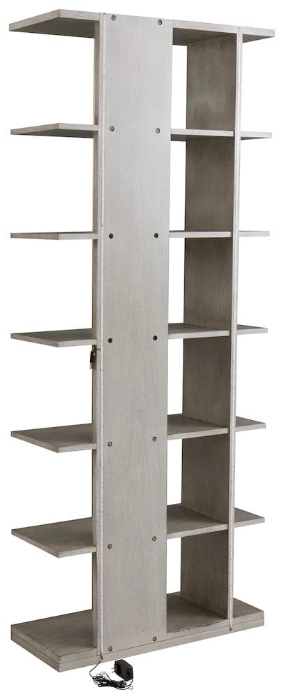 Fairfield Chair Company - Libby Langdon Carlson Left Side Facing Etagere, Sheer Dove - 6336-85-L view 2