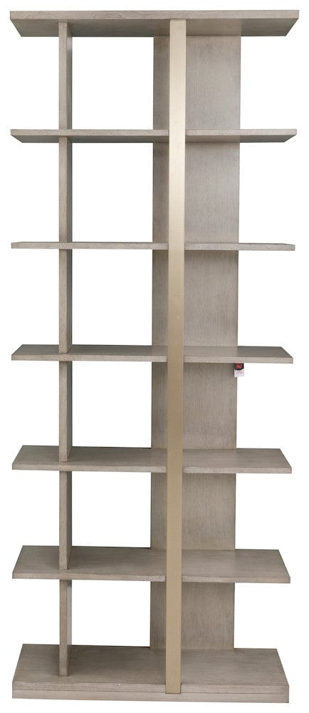 Fairfield Chair Company - Libby Langdon Carlson Left Side Facing Etagere, Sheer Dove - 6336-85-L view 3