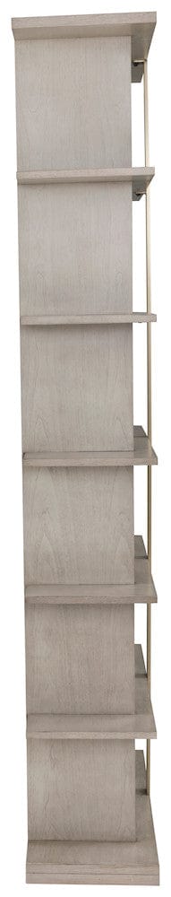 Fairfield Chair Company - Libby Langdon Carlson Left Side Facing Etagere, Sheer Dove - 6336-85-L view 4
