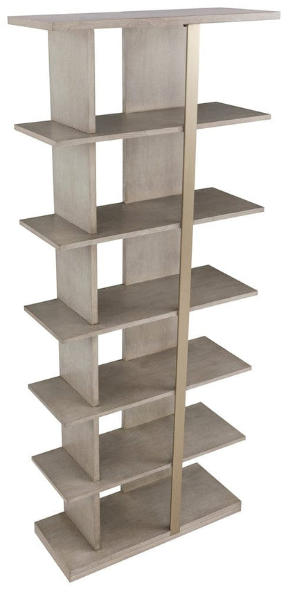 Fairfield Chair Company - Libby Langdon Carlson Left Side Facing Etagere, Sheer Dove - 6336-85-L view 6