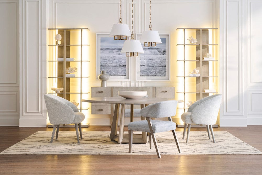 Fairfield Chair Company - Libby Langdon Carlson Left Side Facing Etagere, Sheer Dove - 6336-85-L view 9