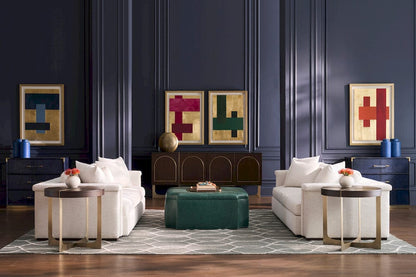 Fairfield Chair Company - Libby Langdon Goddard Four Door Credenza, Smoked Stone - 6360-17 view 2