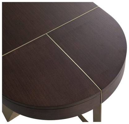 Fairfield Chair Company - Libby Langdon Goddard Oval Cocktail Table, Smoked Stone - 6360-13 view 6