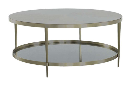 Fairfield Chair Company - Libby Langdon Marlowe Tiered Round Cocktail Table - 6308-13 veiw 1