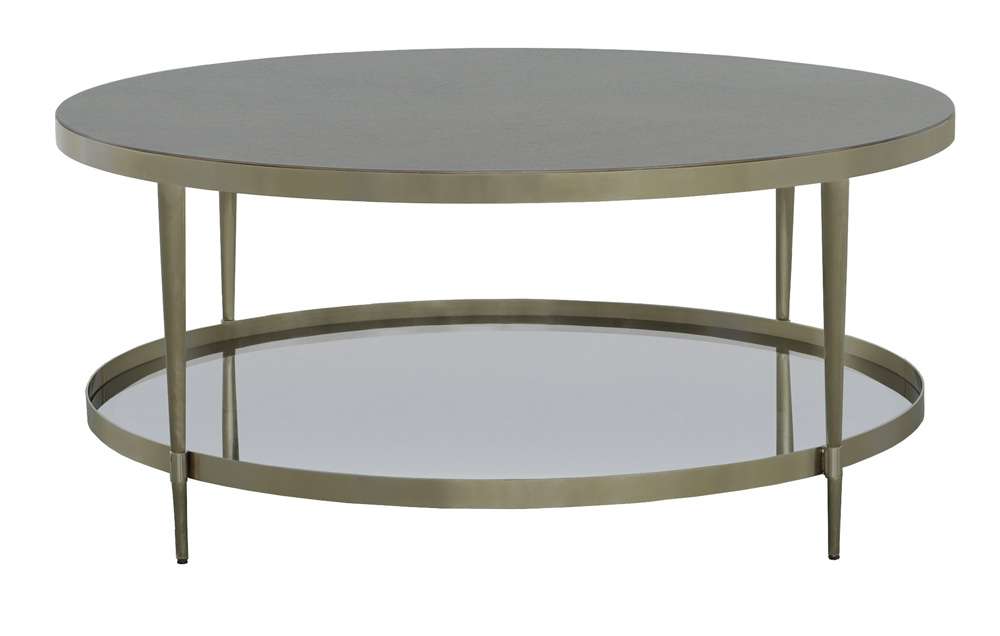 Fairfield Chair Company - Libby Langdon Marlowe Tiered Round Cocktail Table - 6308-13 veiw 3