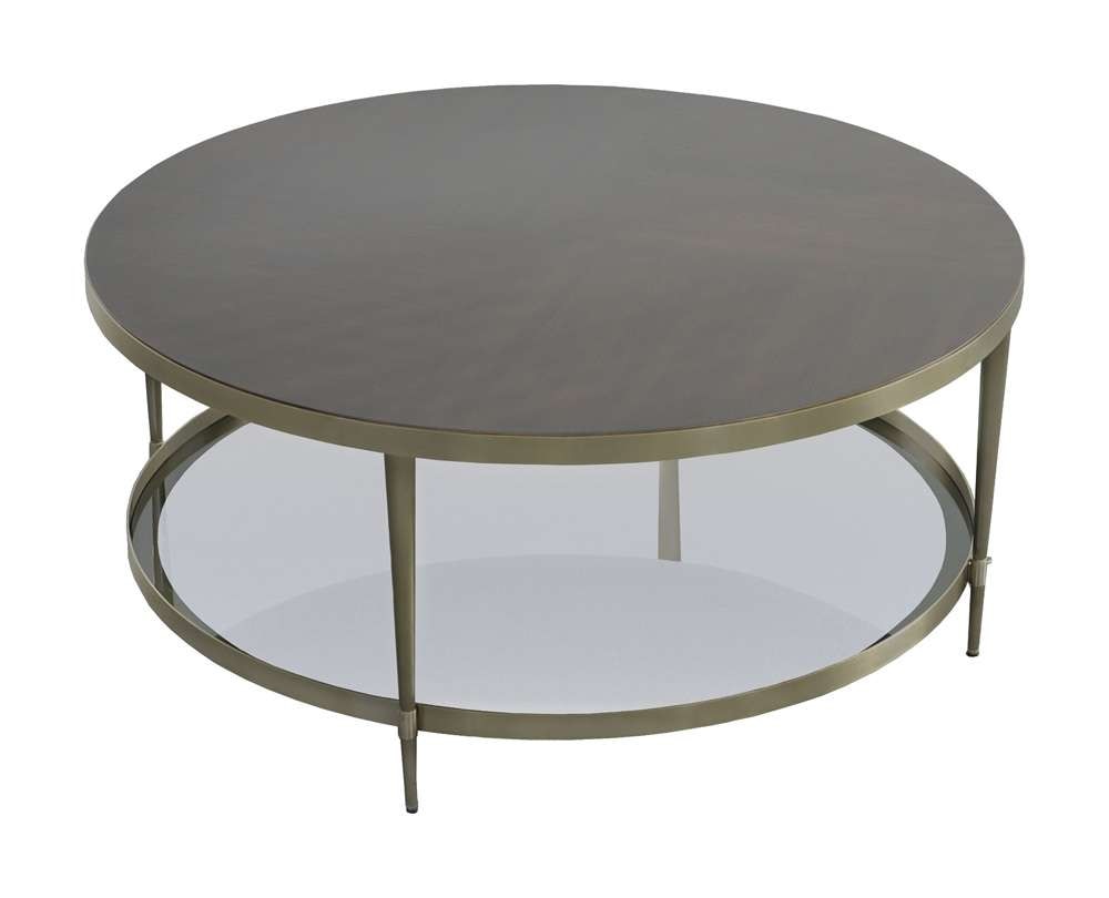 Fairfield Chair Company - Libby Langdon Marlowe Tiered Round Cocktail Table - 6308-13 veiw 5
