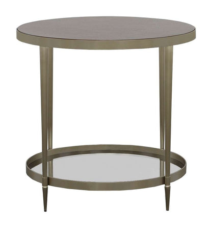 Fairfield Chair Company - Libby Langdon Marlowe Tiered Round End Table - 6308-ET veiw 3