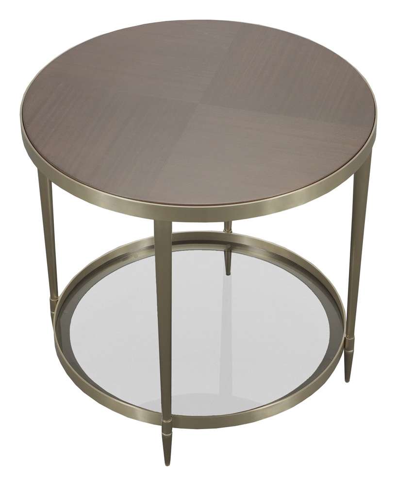 Fairfield Chair Company - Libby Langdon Marlowe Tiered Round End Table - 6308-ET veiw 5
