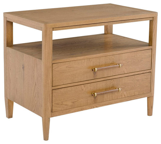 Fairfield Chair Company - Maxwell Nightstand, Sunlit Oak - 8057-SB-S view 1