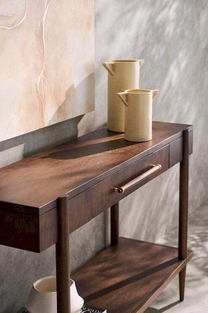 Fairfield Chair Company - Maxwell One Drawer Console Table, Caramel - 8057-99-C view 11