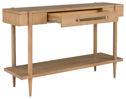 Fairfield Chair Company - Maxwell One Drawer Console Table, Sunlit Oak - 8057-99-S view 2